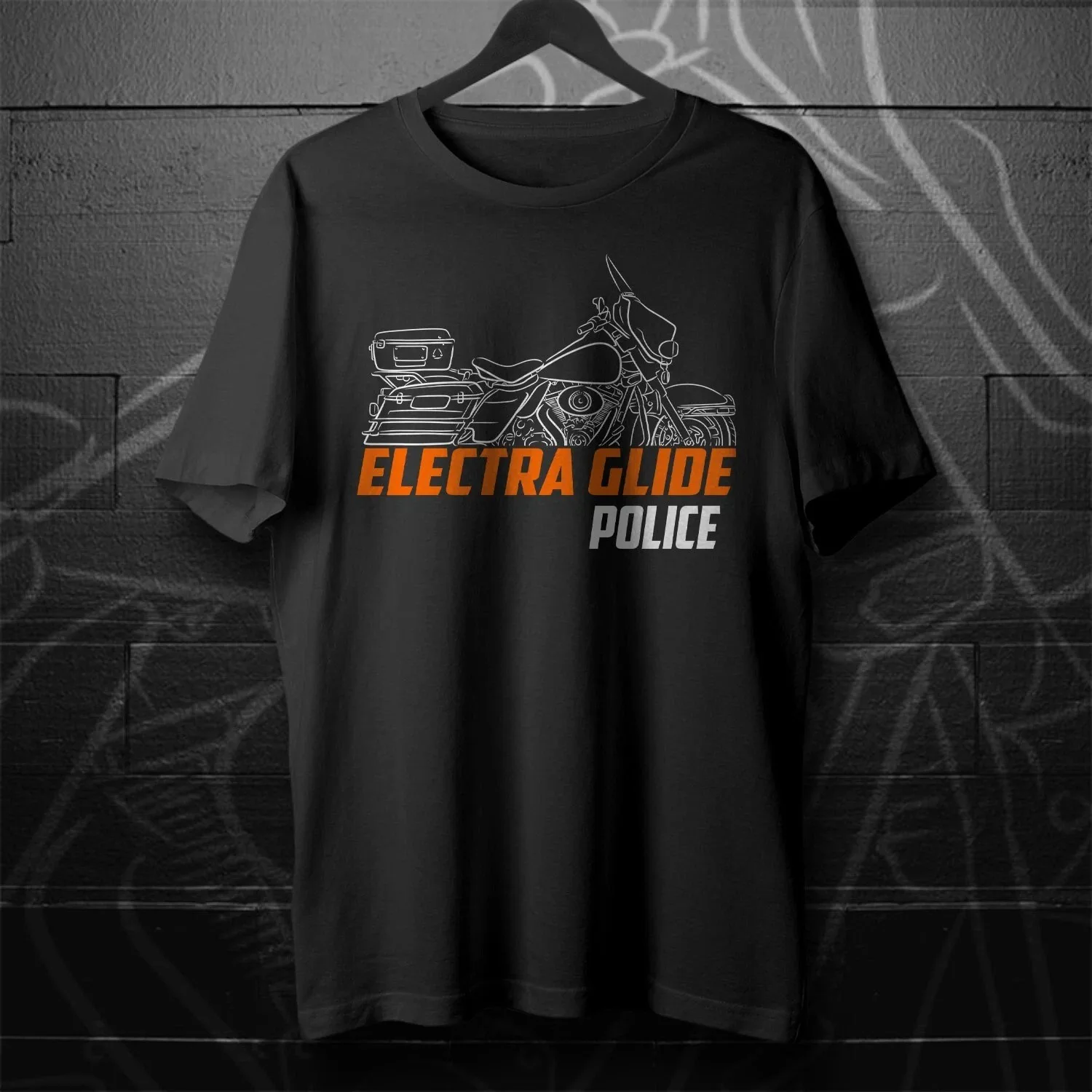 Best Electra Glide Police FLHTP 2007-24 Fans - Motorcycle T-Shirt