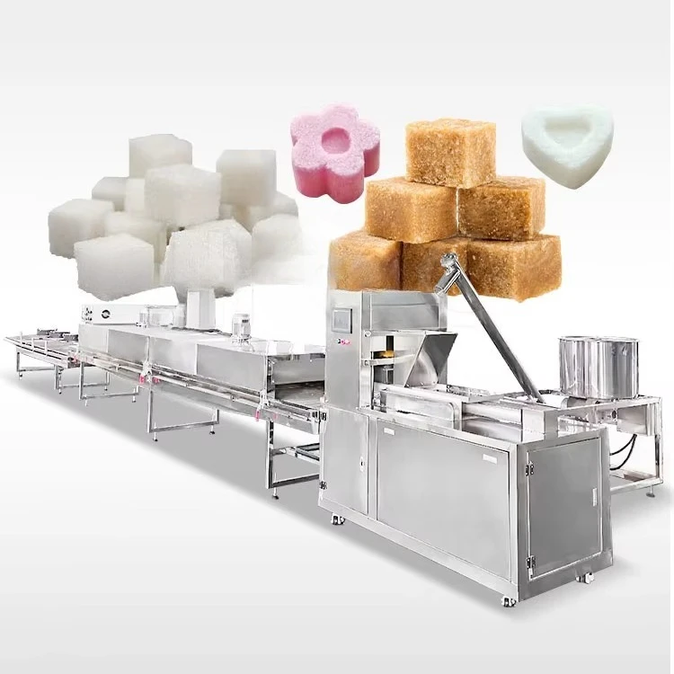 China Jaggery Lump Sugar Press Shaping Process Brown Sugar Cube Make Machine with Low Price