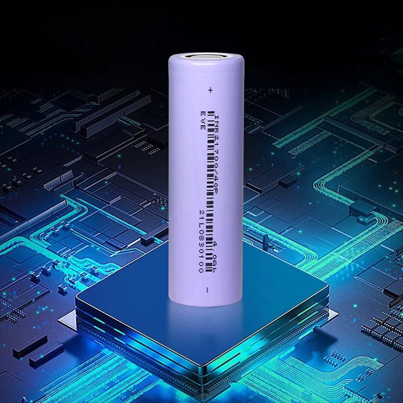 EVE INR 21700 40P 4000mAh 3.6V Lithium Battery High Power Capacity Rechargeable 21700 Cells For Power Tools Vacuum Cleaner