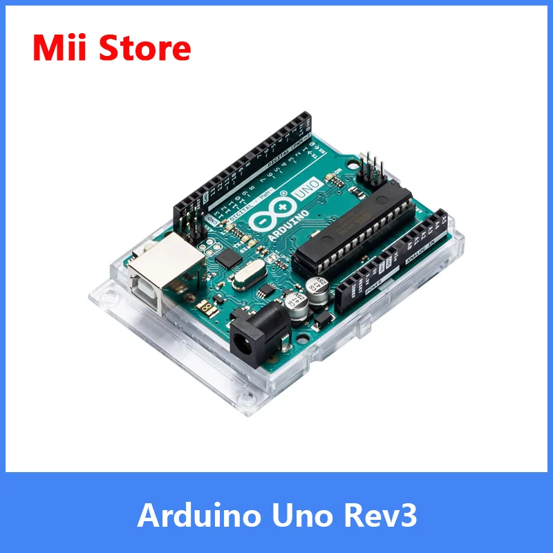 Arduino UNO Rev3 , one of the best boards to get started with electronics and coding