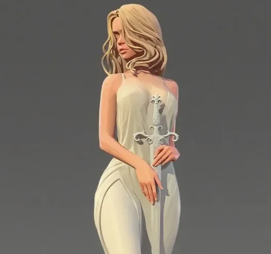 

The height of man 38mm 50mm 75mm 90mm Resin soldier model kits figure colorless and self-assembled（3D Printing ）TD-7661/3D