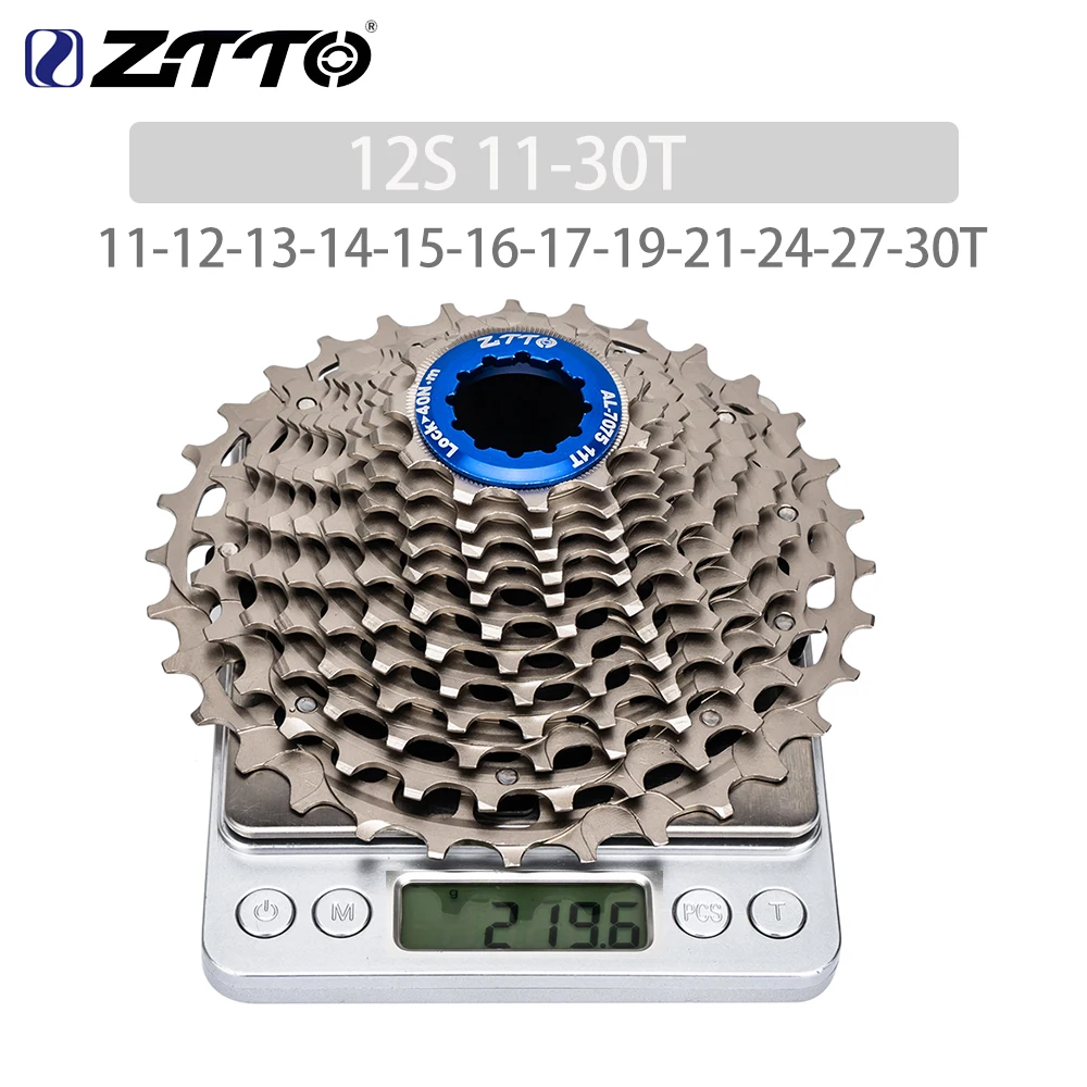 ZTTO 11/12 スピード Ultraight ロードバイクカセット 11s 12s 28/30