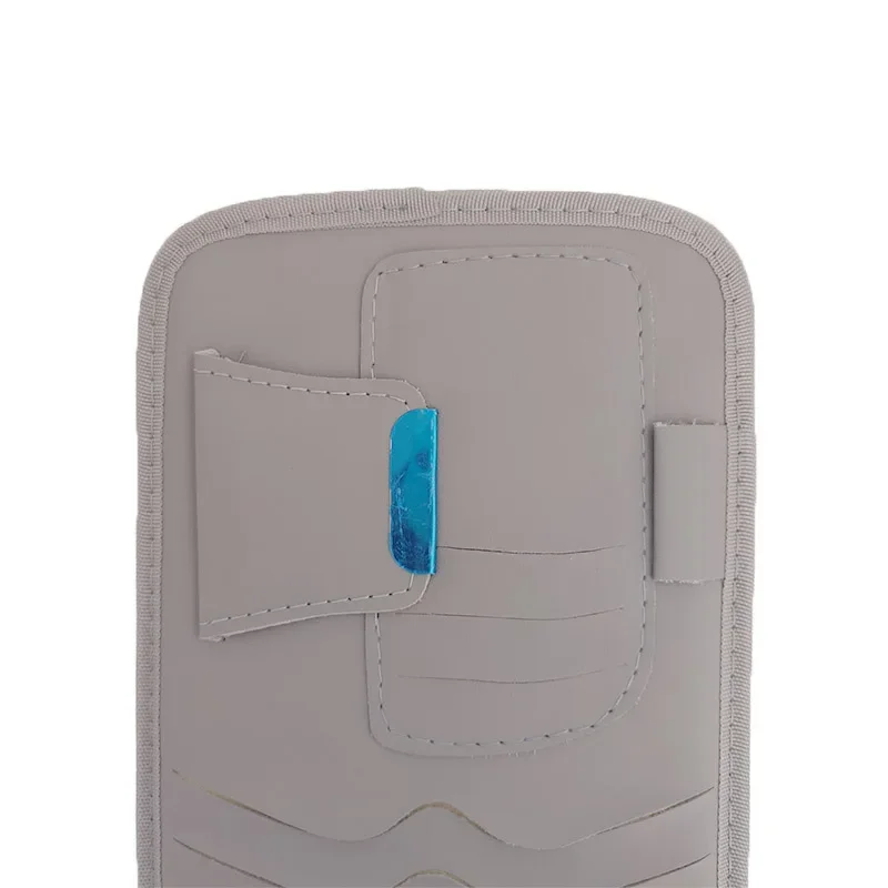 Car CD DVD Holder Bag Disc PU Leather Storage Case Sunglasses Organizer Sun Visor Sunshade Sleeve Wallet Clips