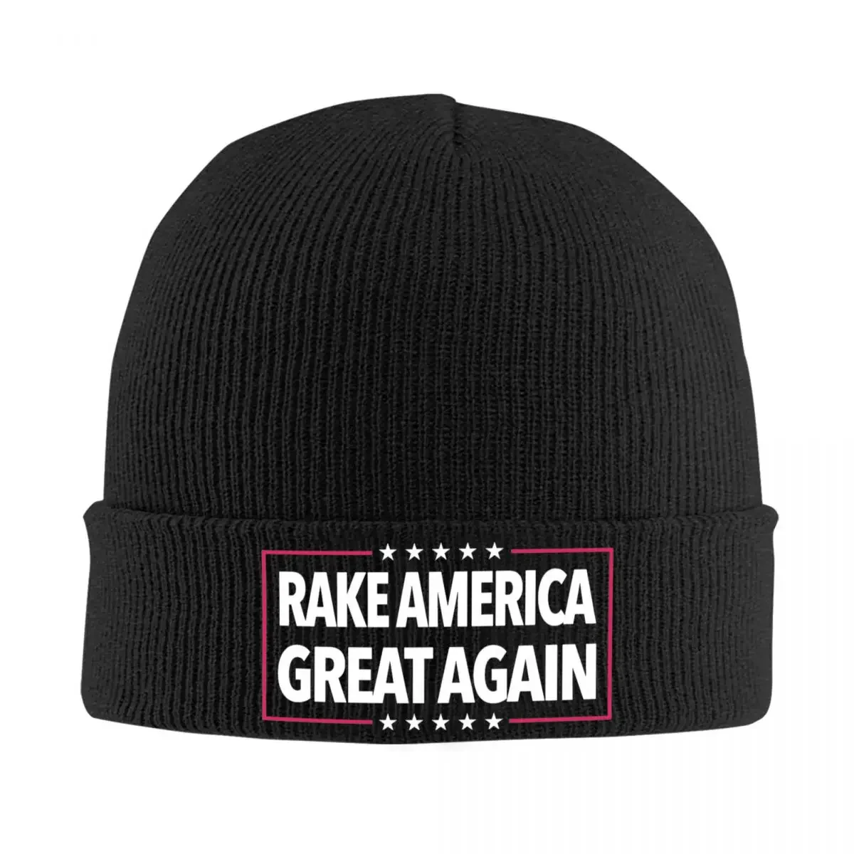 Trump Rake America Great Again Trump Bonnet Hat Knitted Hat Men Women Retro Elastic Beanie Hats Spring Outdoor Sport Graphic Cap