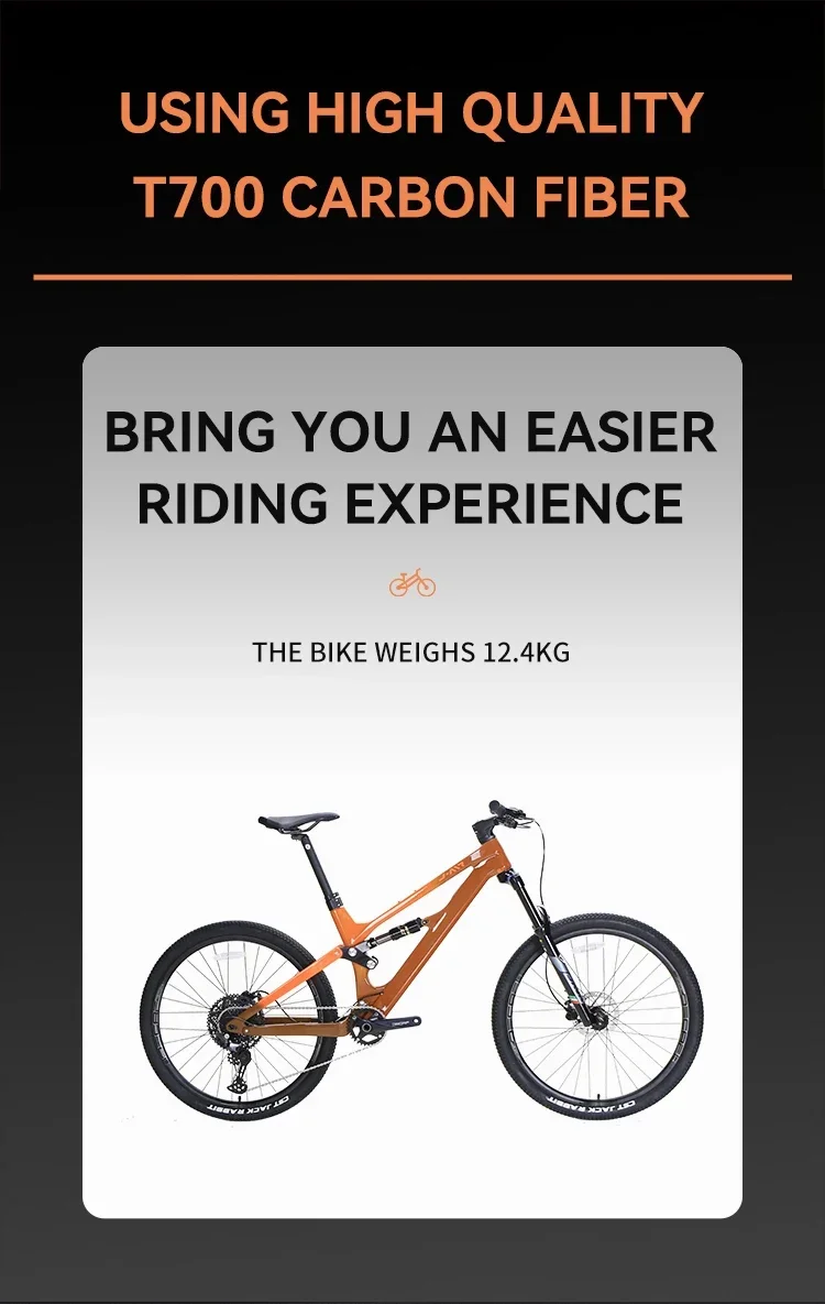 جافا J Air Saltafossi 12 سرعة MTB إطار تعليق كامل من الكربون عالي الجودة للبالغين دراجة جبلية #4