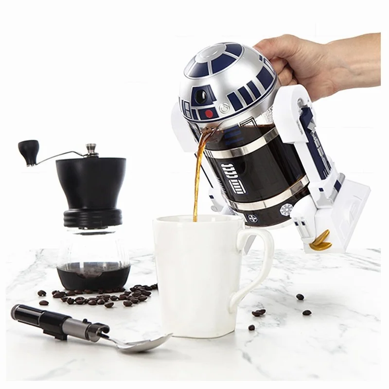 スターウォーズロボット型コーヒーメーカー、セラミックコーヒーツール
