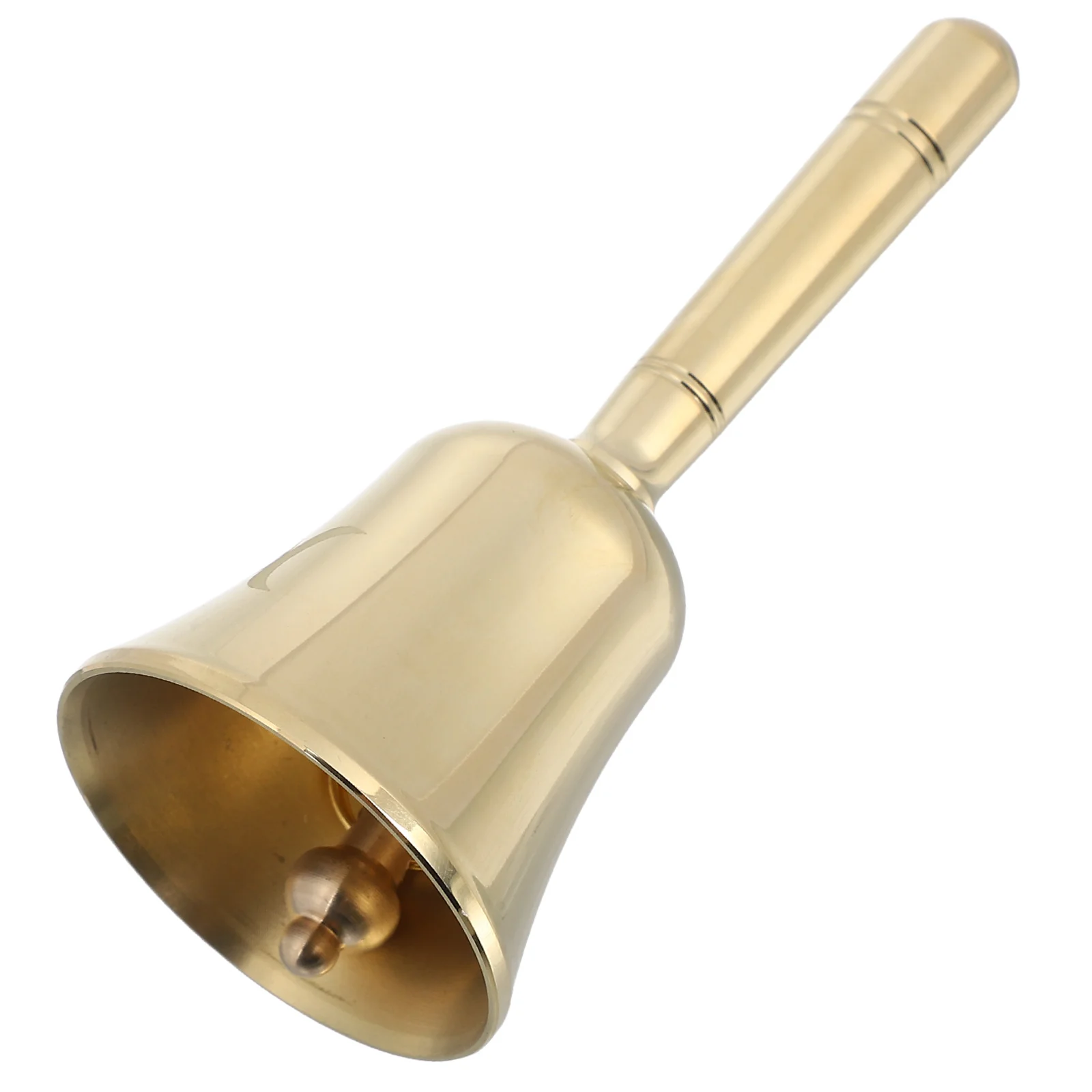 

Brass Hand Bell Vintage Gold Pendulum Decor For Home Office Wedding Meditation Yoga Prayer Dinner Service Animal Training