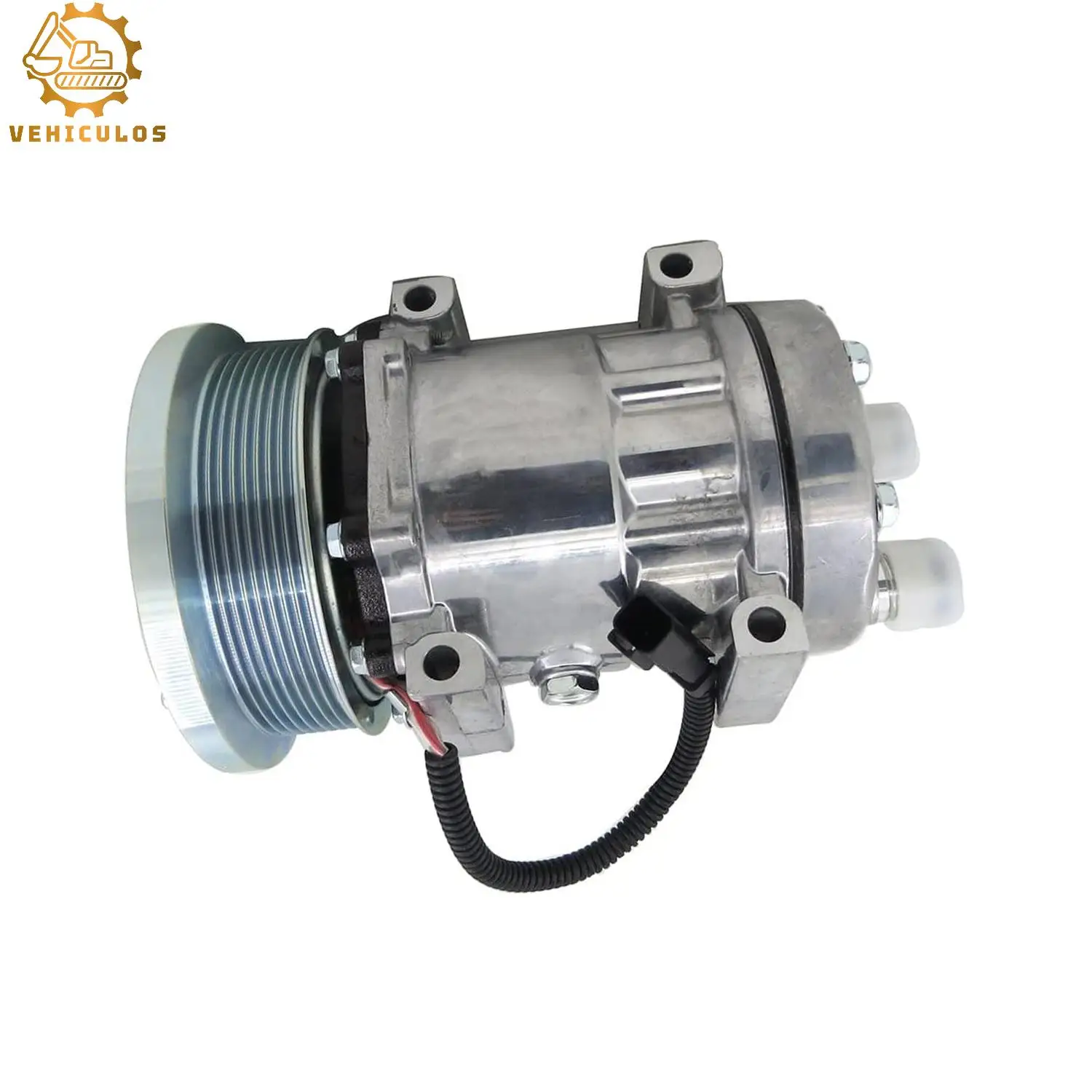 VEHICULOS 1PCS A/C Compressor For CAT TH220B TH330B TH340B TH350B TH355B TH460B TH560B TH580B 1789570 178-9570 3126B C-10 C-12