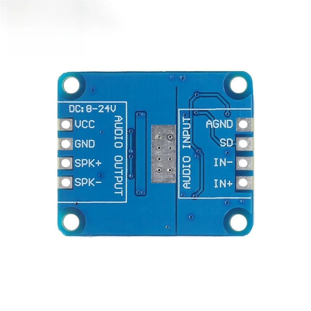 Single Channel Amp 30W Class D Amp 30W Output At 16V Wide Voltage Range 8 24V 1k Input Impedance DIY Audio Projects