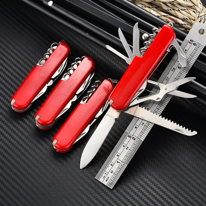 New 5/7/9/11/30 Multifunctional Folding Knife Outdoor Multifunctional screwdriver Pocket Knives Army Knife Camping EDC Tools