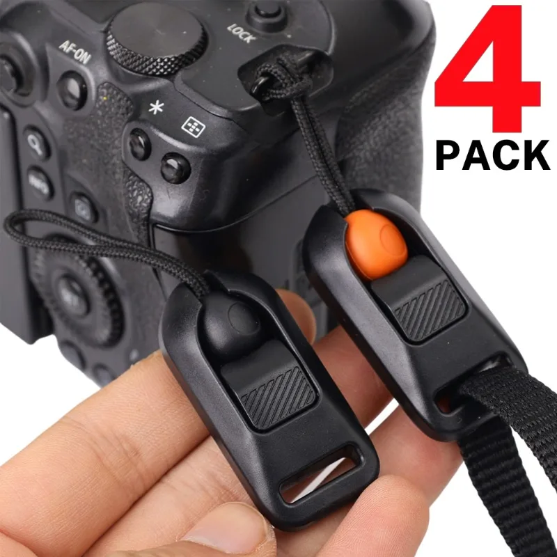 حزام الكاميرا المحمول، مشبك سريع الفك لأشرطة الكاميرات، فتحة رقبة سريعة الإصدار لحزام الحبل لنظام موصل الهاتف