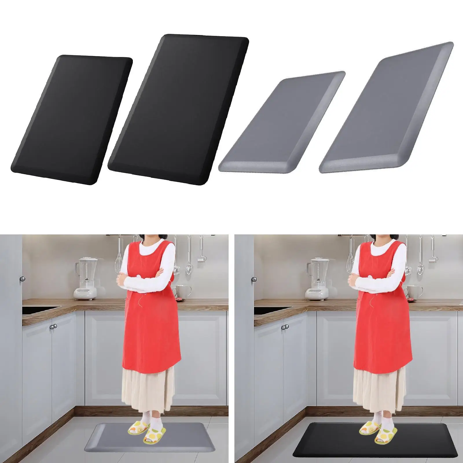 Kitchen Mat Decorative Ergonomic Comfort Floor Mat for Office Factory Garage
