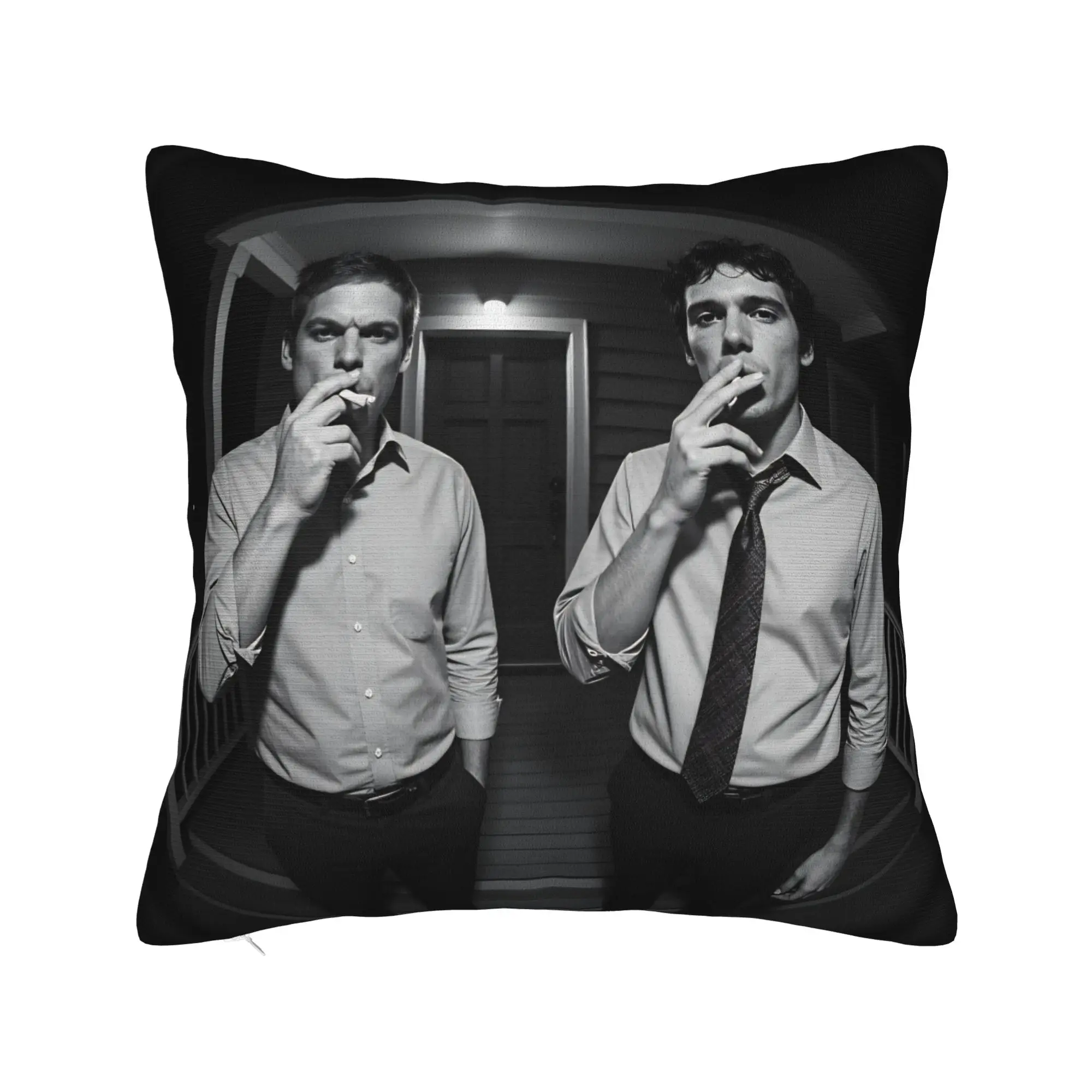 Dexter Morgan Blood Never Lies TV Show Poster  Pillowcases  Funny Pillow Case For Couch Sofa Bedroom Comfy Pillow Cover