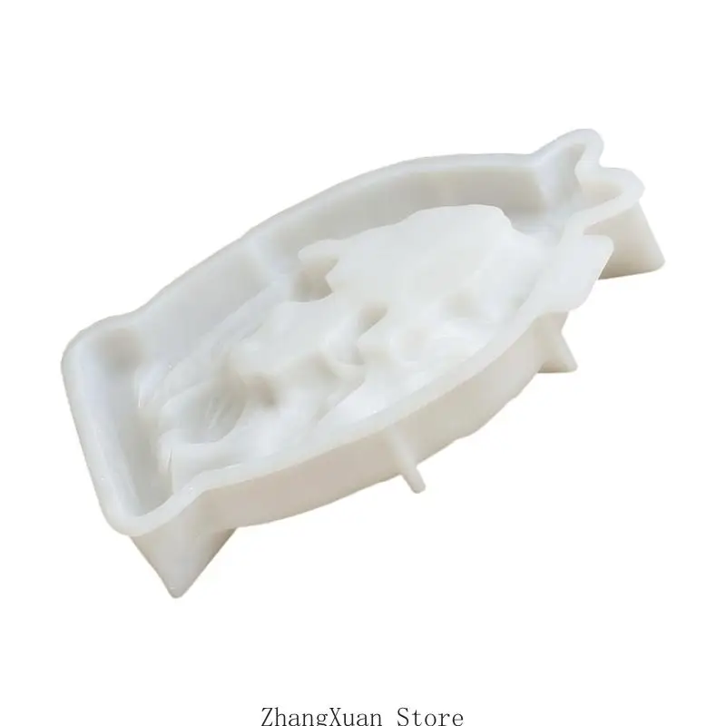 Silikonform mit Krippenmotiv, Mehrzweck-Silikonform zur Herstellung von Kerzenseife, 3 x – Detail 4