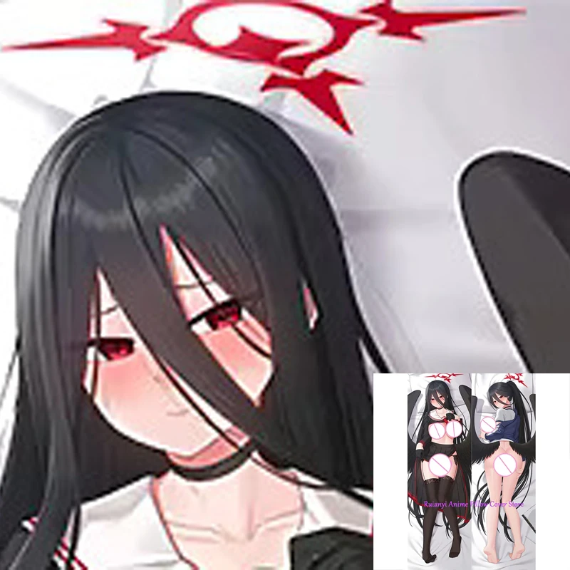 

Dakimakura Anime Hanekawa Hasumi Double-sided Pillow Cover Print Life-size body pillows cover Adult pillowcase 2024