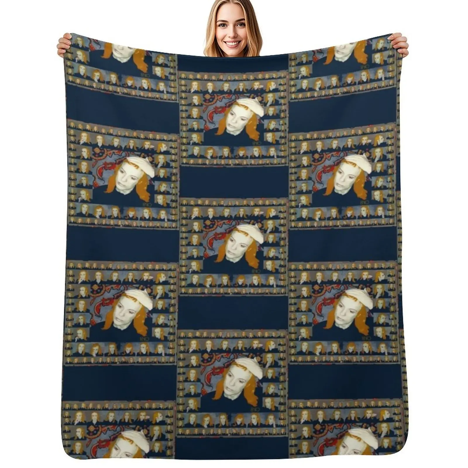 Taking Tiger Mountain Throw Blanket Decorative Beds Soft Plush Plaid warm winter Flannel Fabric Beautifuls Bed covers Blankets