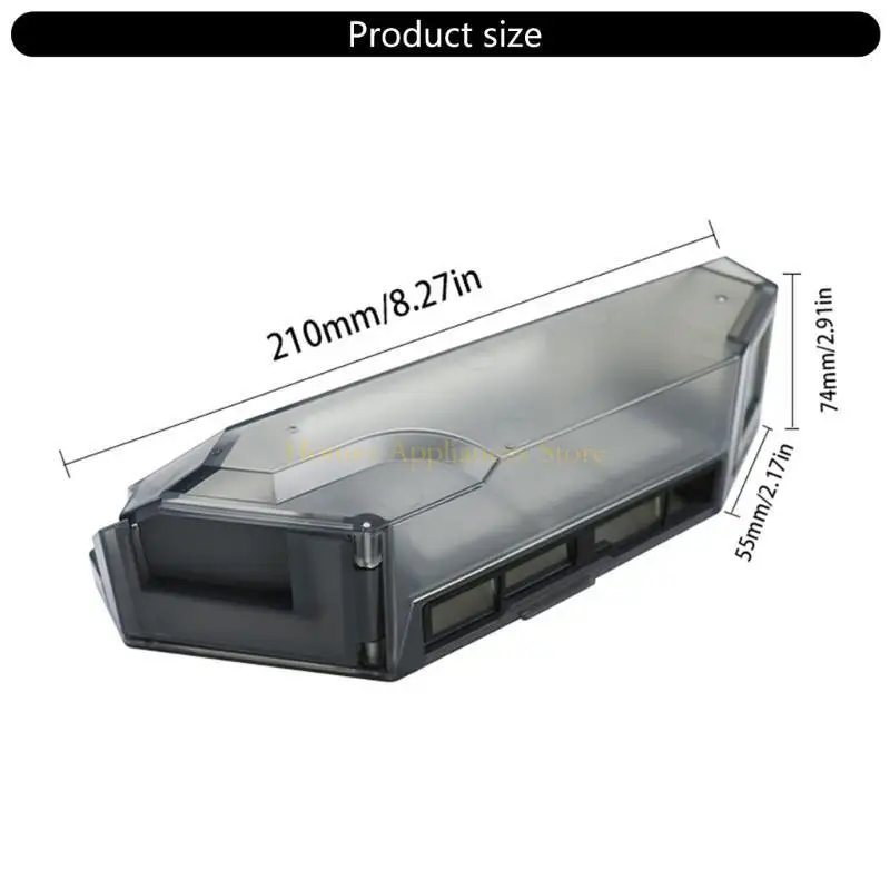 D0AB Dust Collector Bin Dust Holder Компонент бытового прибора для вакуума робота