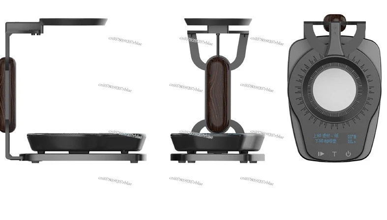 Intelligent Hand brewed Coffee Electronic Scale Double Scales for Champion Brewing Competition