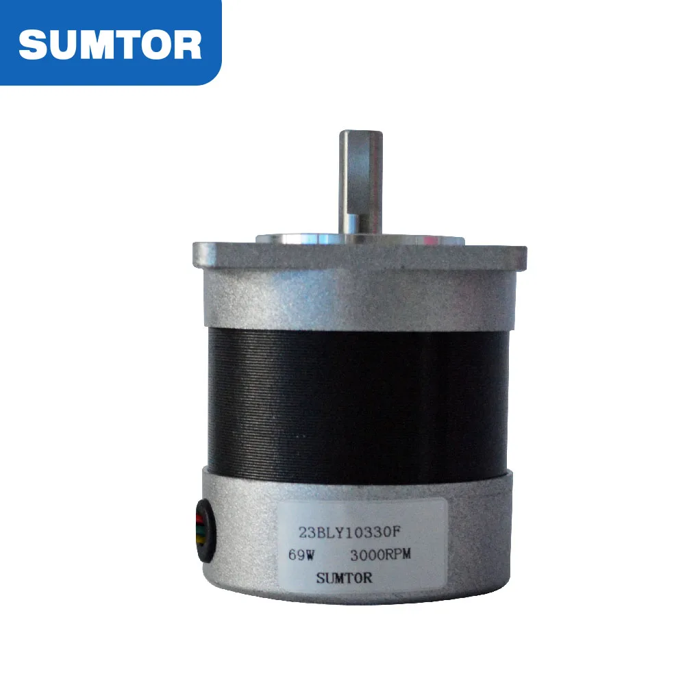 Nema 23 5.4A 103w 24 Volt Bldc محرك بتيار مستمر بدون فرش Rohs