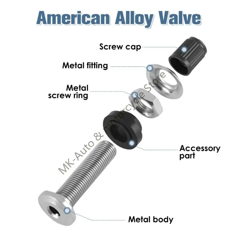 

F62F LANGINGEINGEAD DUTY автомобильные автомобильные автомобильные мотоциклевые мотоциклетные шины -клапаны стебель вакуум