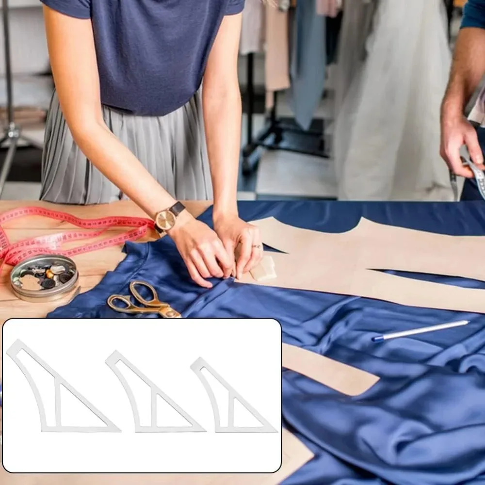 3 أحجام قوالب خياطة اللحف الأكريليك الكلب باندانا قالب الخياطة مجموعة صغيرة/متوسطة/أرغر حجم وشاح الكلب الخياطة اللحف