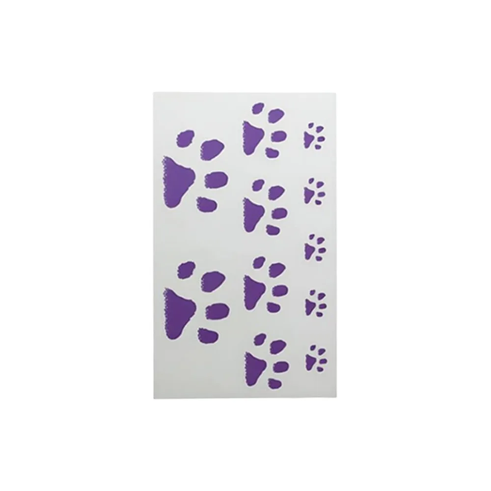 

Cute Thermal Color Changing Cat Paw Temporary Tattoos Waterproof INS Style Temperature Sensitive Stickers Body Art Decals Gifts