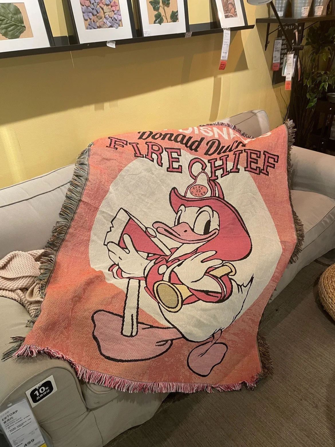 ديزني ميكي الكرتون لطيف قيلولة بطانية الإبداعية kawaii المنزل غرفة نوم الديكور القماش أريكة منشفة أنيمي الطرفية هدية بالجملة