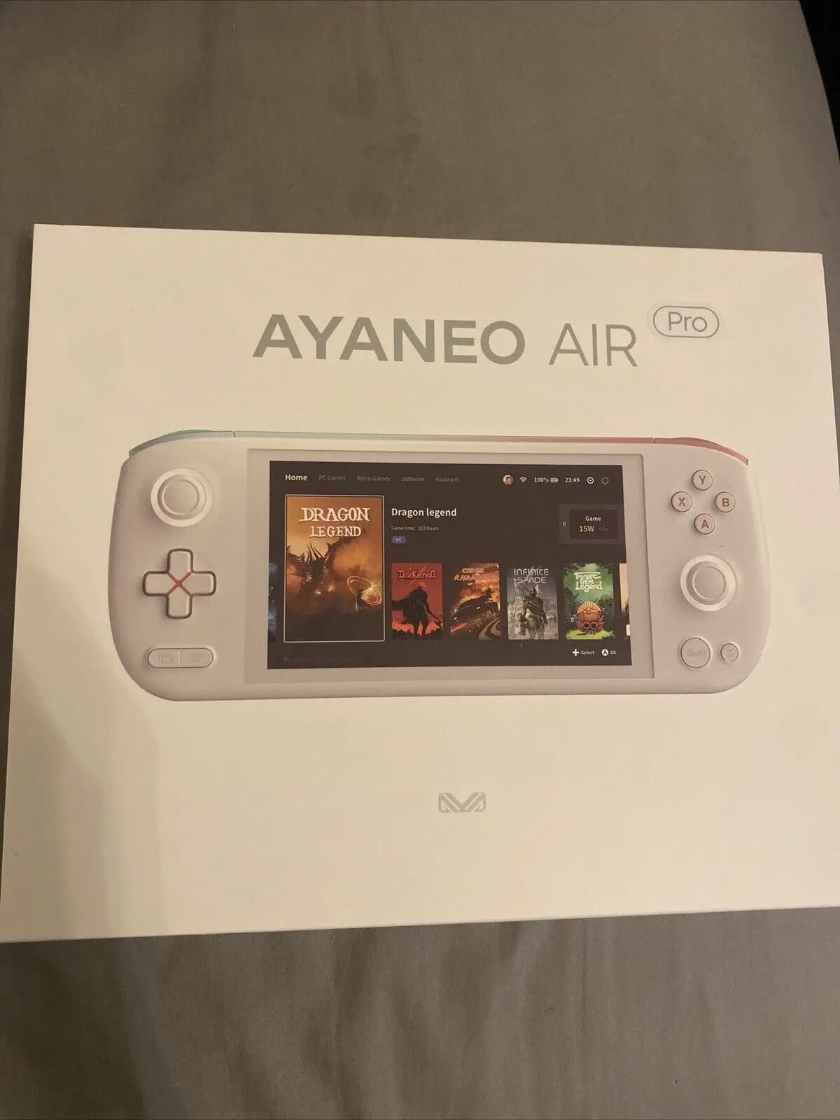 

HOT SALES AYANEO AIR AMD Ryzen 5 5560U 16GB 1 TB Handheld Console Polar Black