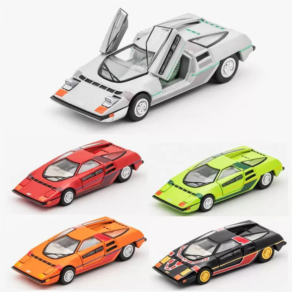 

DCT 1/64 DOME-0 Sports Car Model Car Vintage Super Cars Vehicle Diecast Car Collection Toy Station Vehicle