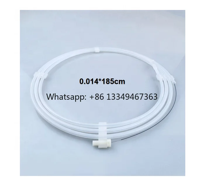 Medical Moderate Coronary Guide Wire 0.014 185cm Nitinol Hydrophilic J Tip