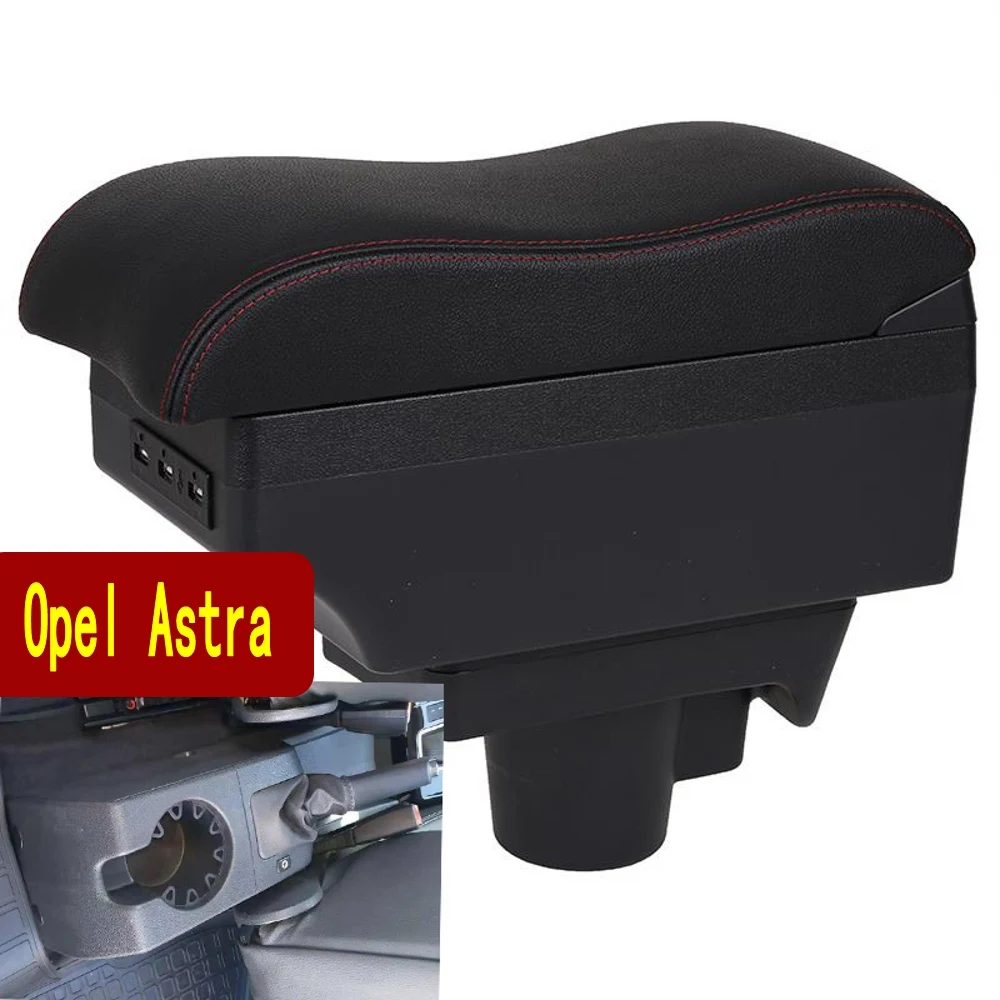 Armrest box Opel ASTRA H central content store case console storage elbow support rest arm