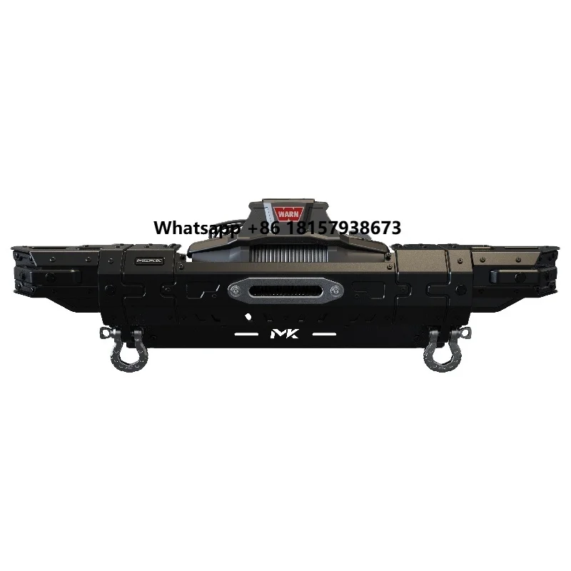 

Vipera Industrial WranglerJL Starship Series Auto Parts Front Rear Side Craft Bumper Set in Steel Compatible