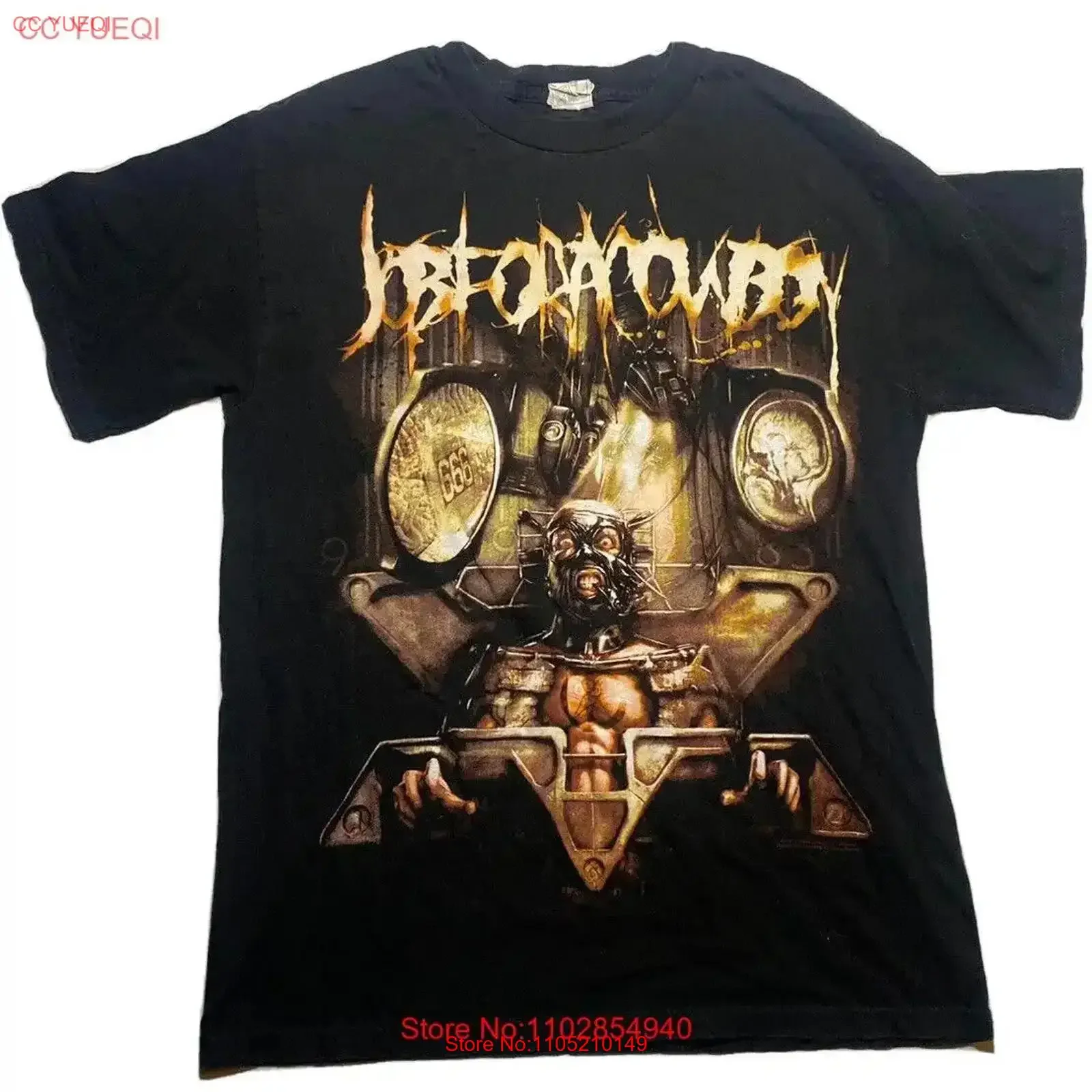 

Мужская футболка Job For A Cowboy Band 2009, размер M, винтажная стираная уличная одежда, топ для повседневной носки