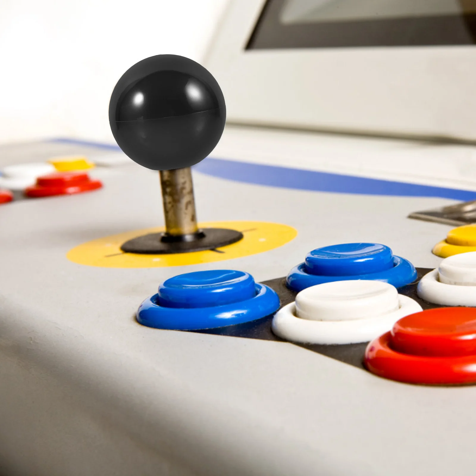 رأس بديل لكرة عصا التحكم في الألعاب لجزء وحدة التحكم القابلة لإعادة الاستخدام المتوافقة مع مجموعة أدوات الأركيد الدقيقة #1