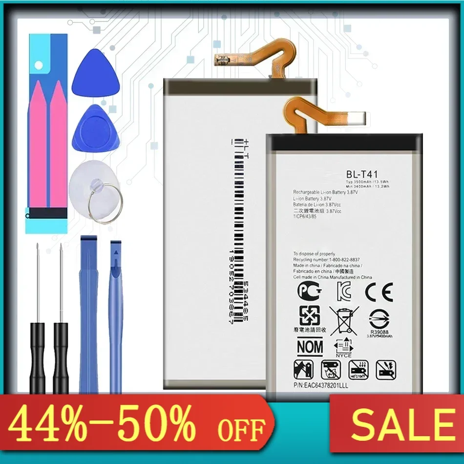 BL-T41 Battery For Lg G8 Thinq BL T41 LMG820QM7 LMG820UM1 LM-G820UMB LMG820UM0 LM-G820N Mobile Phone Bateria + Free Tool