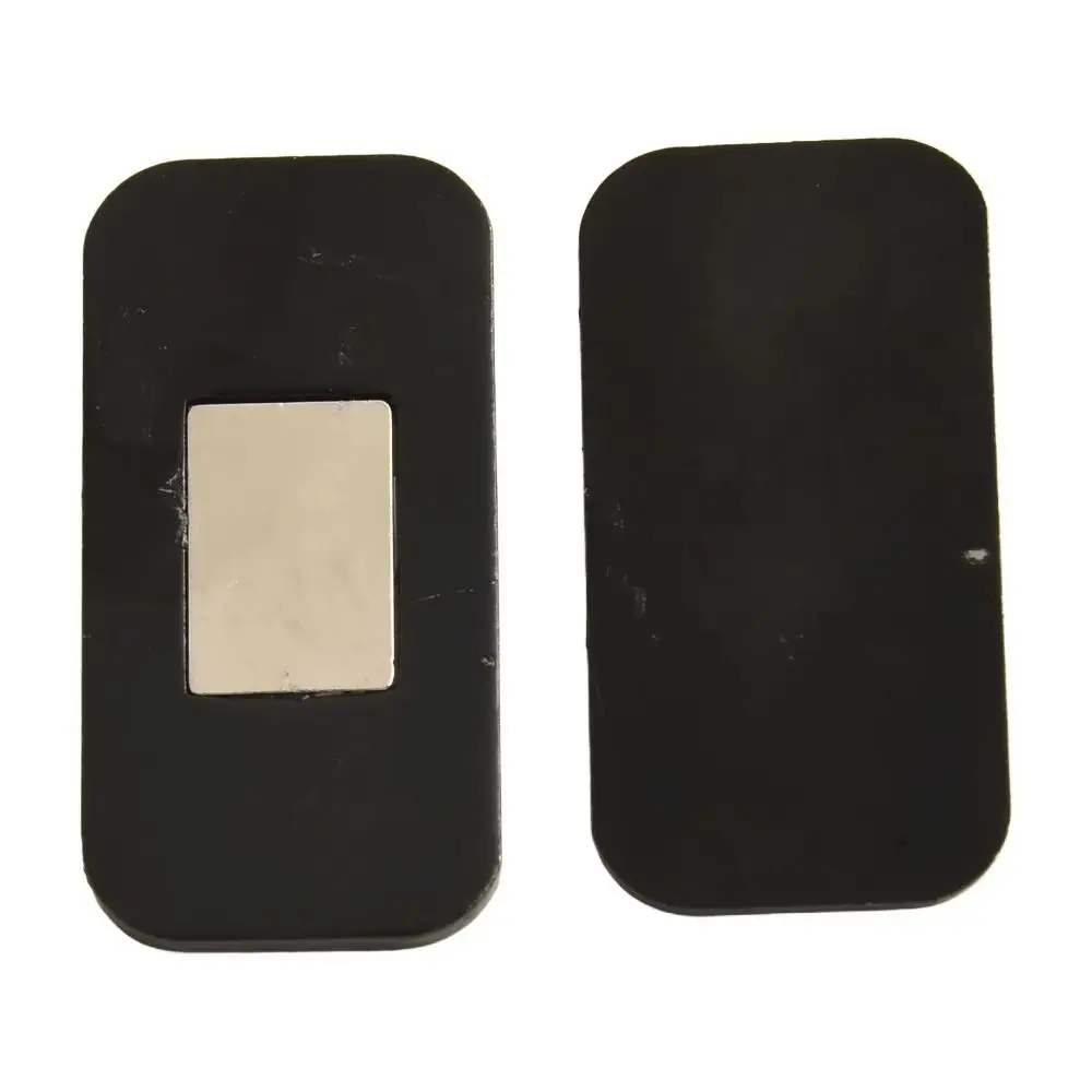 4 Set Ultra-Thin Magnetic Cabinet Door Catch Self-Adhesive Stainless Steel Cabinet Catch Quiet Closure Strong Magnetic