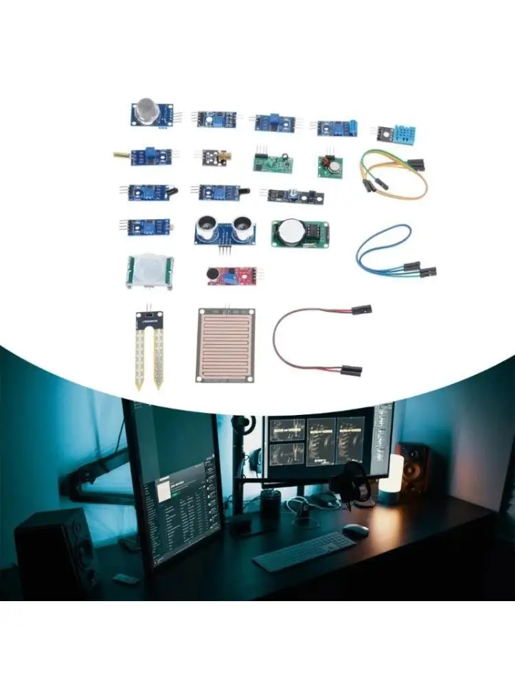 652F Educational Sensoring Starter Pack for Prototyping Robotics Automation and Temperature Detection