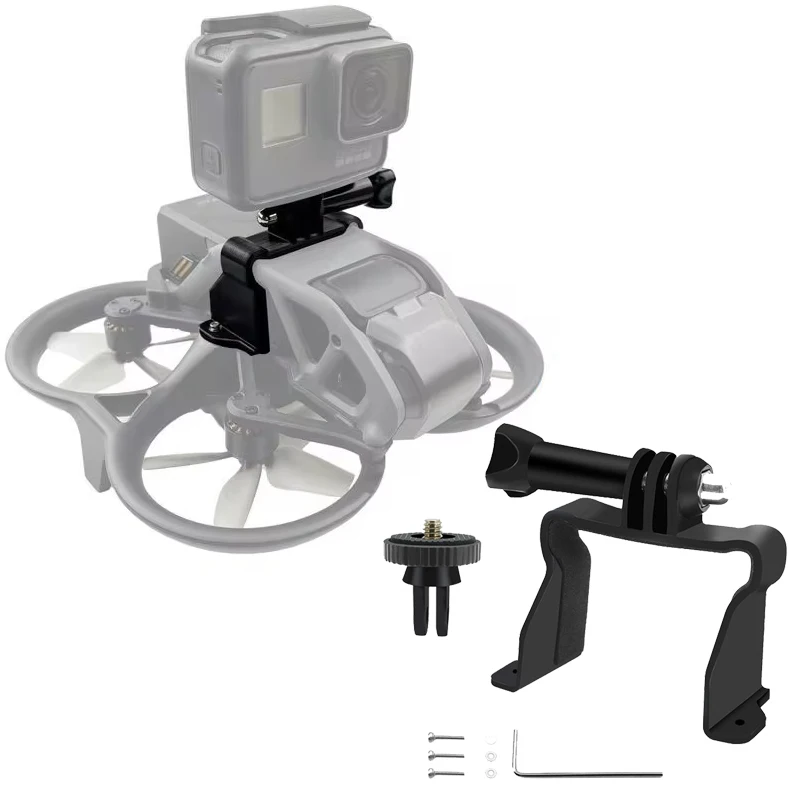 New High Quality 1 Set Accessories For Dji Avata Transfer Panoramic Motion Camera For Gopro Mount Extended Mount Stents