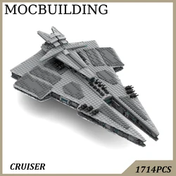 Spaceship with Stand MOCBUILDING Blocks Bricks Display Model Construction Toys Christmas Present Birthday Gift