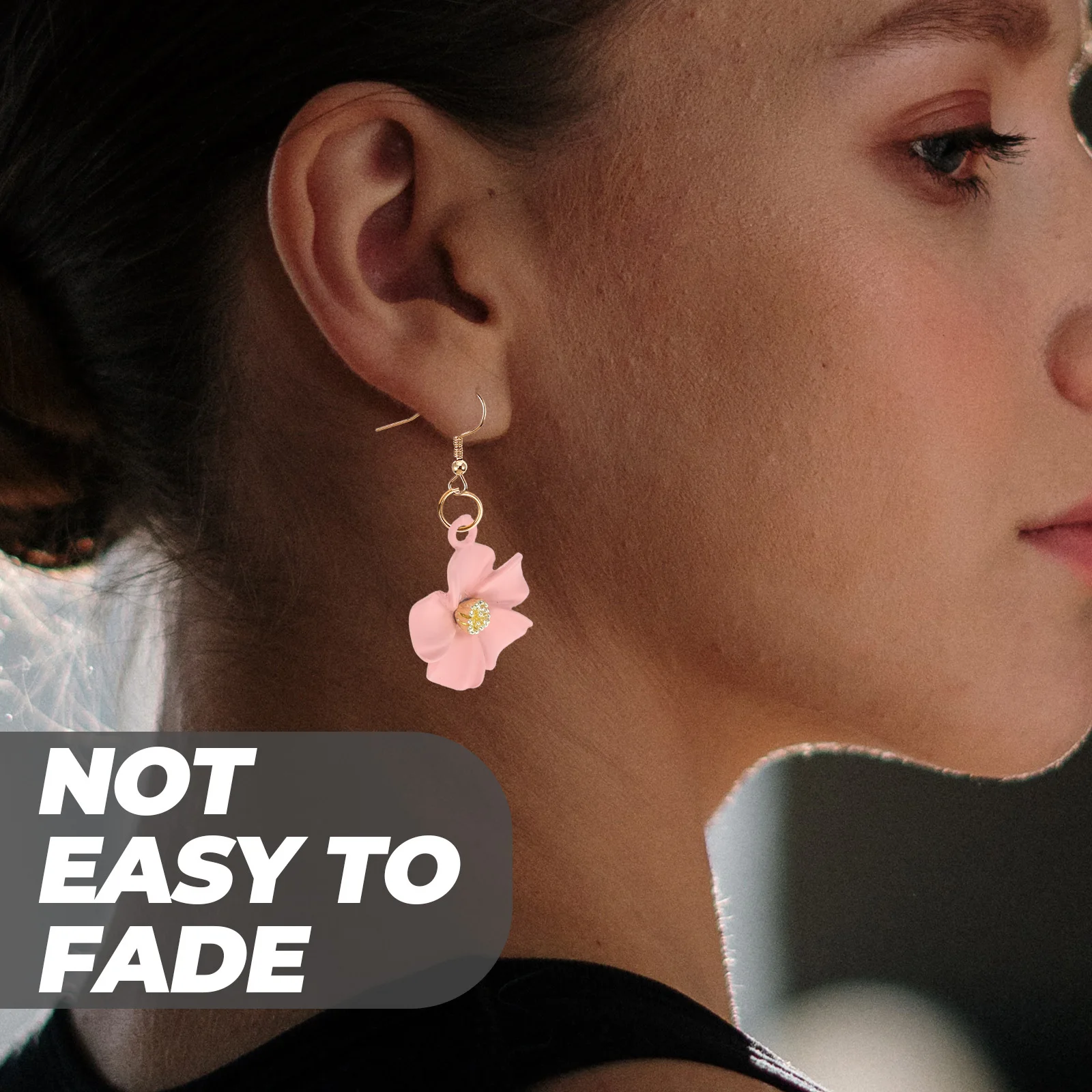 

10Pcs Flower Pendant Charms Acrylic Durable Lightweight for Necklace Bracelet Earring Jewelry Making DIY Necklace Making Kit