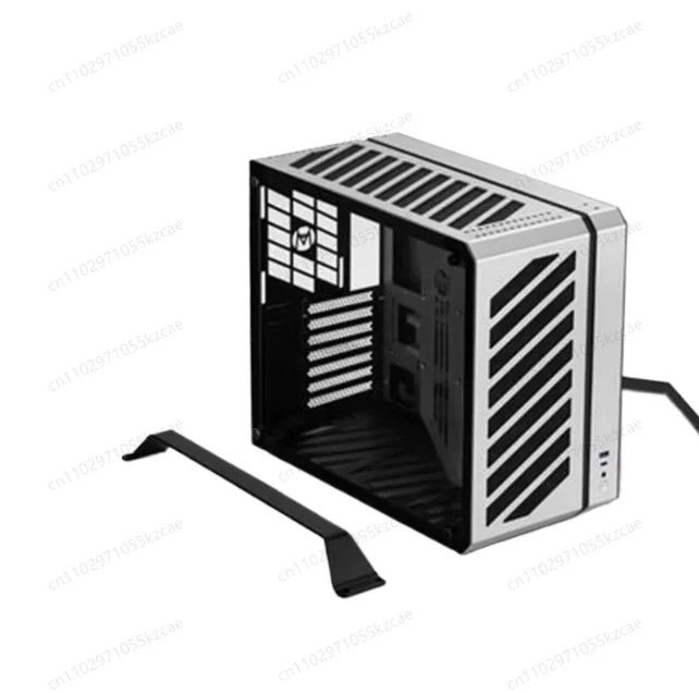 Mechanical Master C34 Pro ATX Case – Side Transparent Aluminum Small Box, Tower Air-Cooled Mini Chassis - view 2