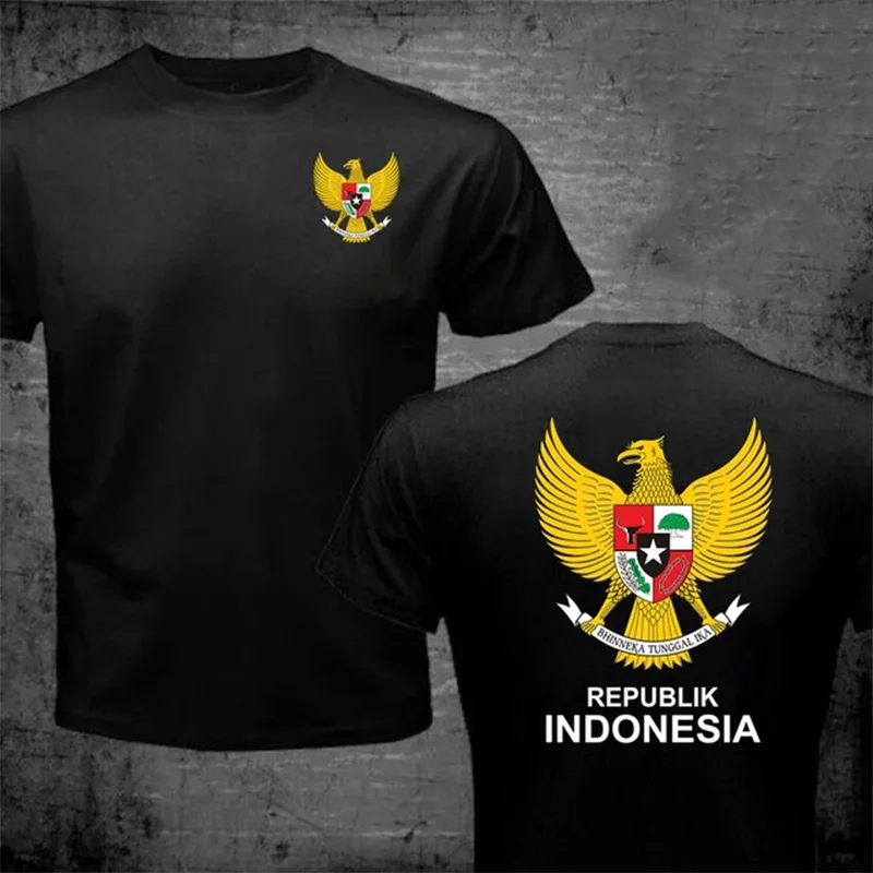 Indonesia Indonesian Coat of Arms T Shirt Men Man Jerseys Nation Team T-shirt Meeting Fans Streetwear Fitness Casual IDN Tshirt