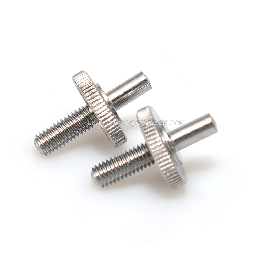 2pcs/set Iron Guitar Bridge Studs Anchors Locking Posts for LP Electric Guitar Bridge Parts