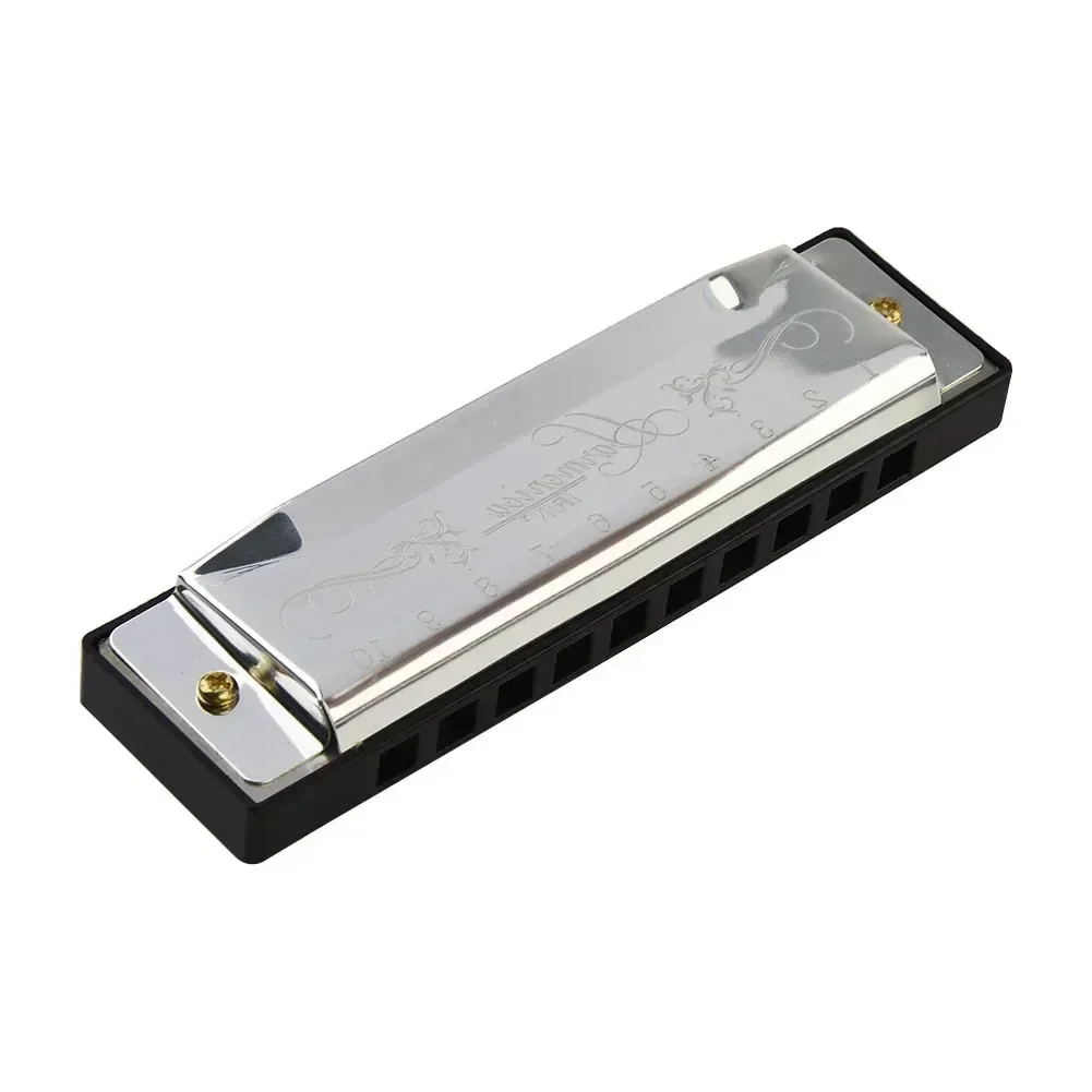 Tremolo Harmonica Harmonica Musical Instruments 10 Hole 20 Tone 10.4cmx2.8cm Harmonica In C Key IRIN Wind