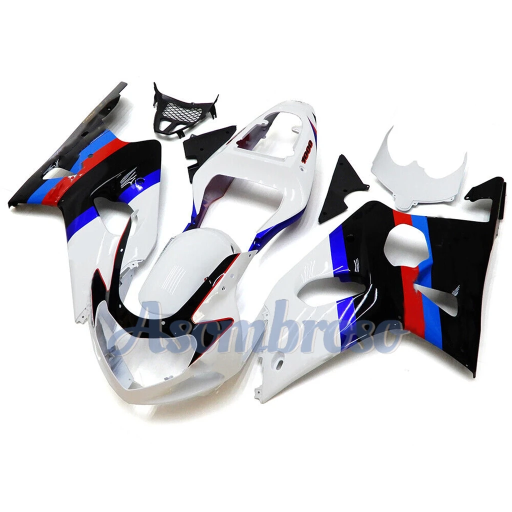 For Suzuki GSXR1000 2000 2001 2002 ZXMT ABS Fairing Kit K2 GSX-R1000 white black blue Best Motorcycle Fairings Kit