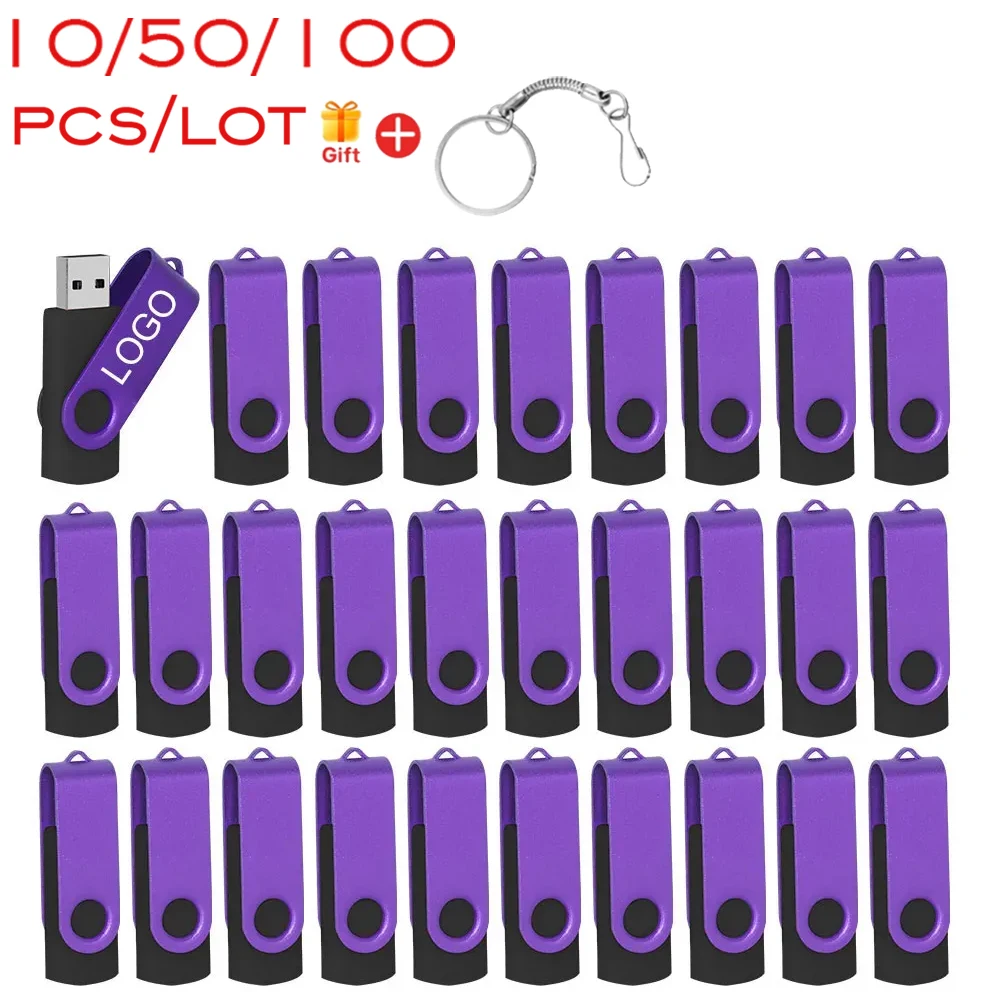 

10/50/100 шт., бесплатный индивидуальный логотип USB2.0, высокоскоростной USB-накопитель 2,0, флэш-накопитель, 4 ГБ, 8 ГБ, 16 ГБ, 32 ГБ, 64 ГБ