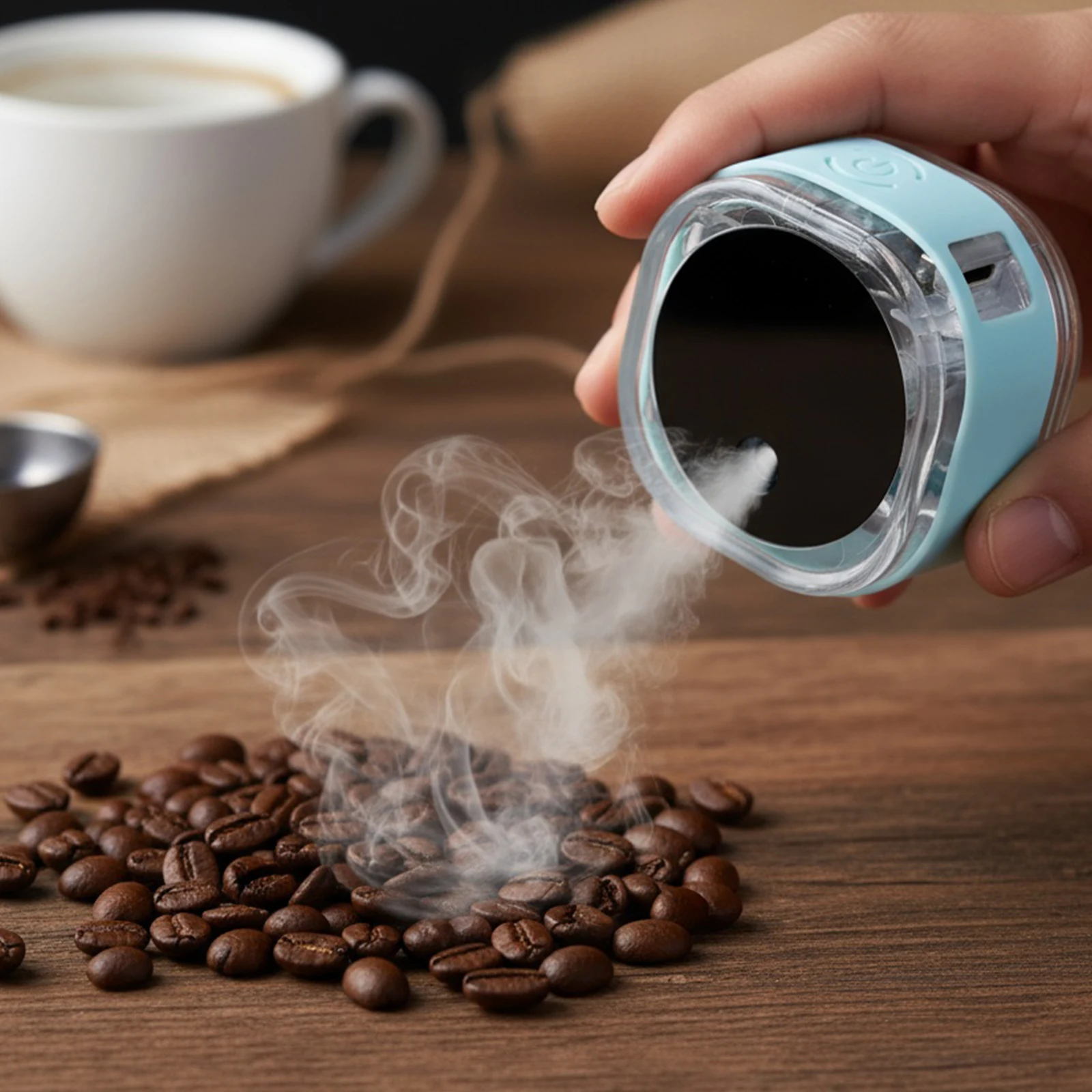 

30ml Coffee Bean Atomizer Rechargeable Portable Nano Atomizer Electric Espresso Sprayer For Reducing Coffee Power Static