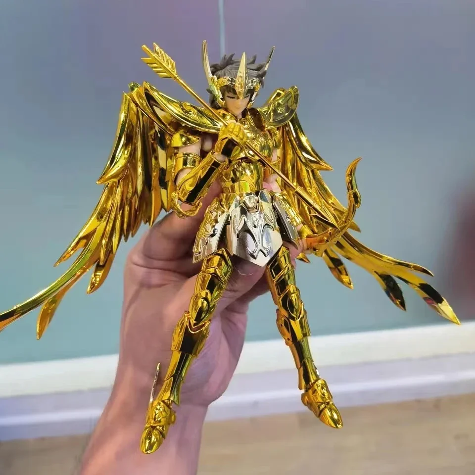 متوفر في المخزون CS نموذج القوس Aiolos قصر ST الذهبي سانت أسطورة EX أنيمي الشكل عمل أرقام سانت سيا اللعب هدية