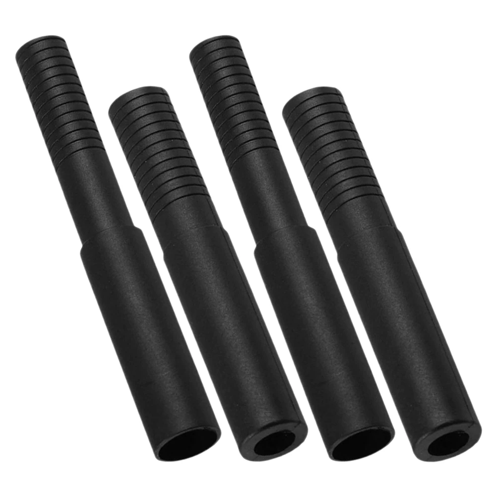 

4 pcs Golf Club Extension Stick Lightweight Durable Shaft Putter Tubes Black Accessories Golf Shaft Lengthening Tool