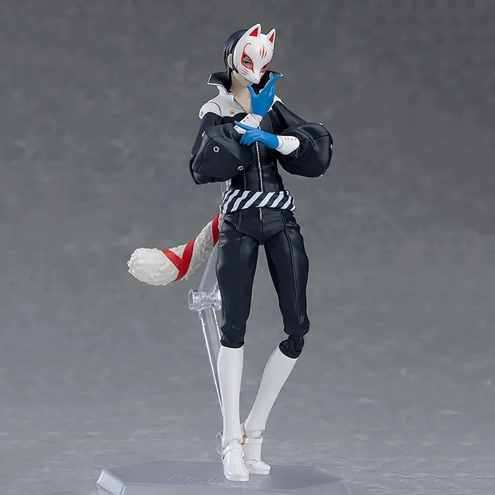 Figma originale Max Factory # 404 Fox (Persona5) (libération) 15.5cm figurine d'action Anime à collectionner joli modèle jouets d'ornement